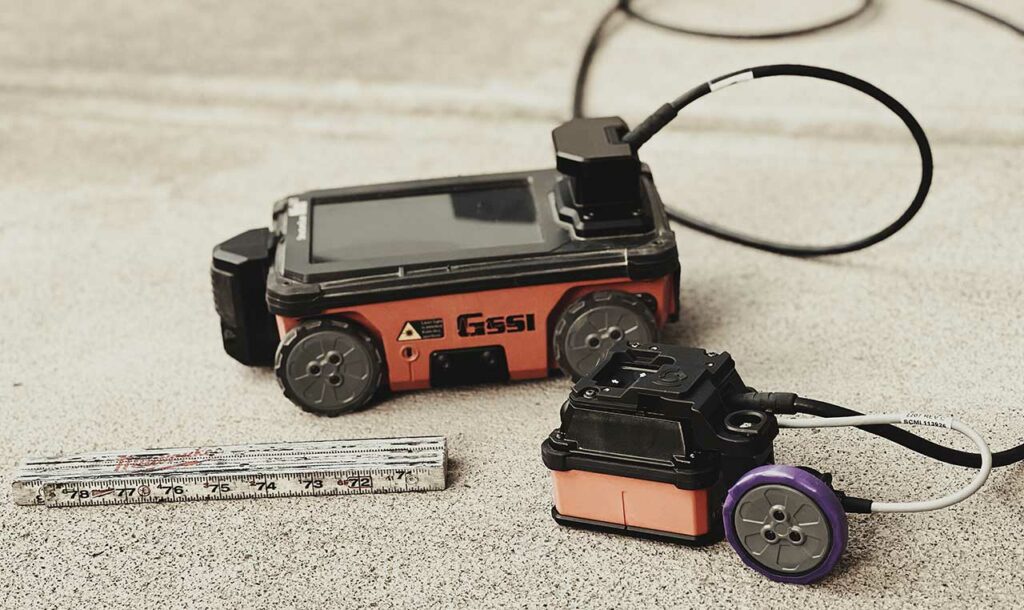 GPR Concrete Scanning