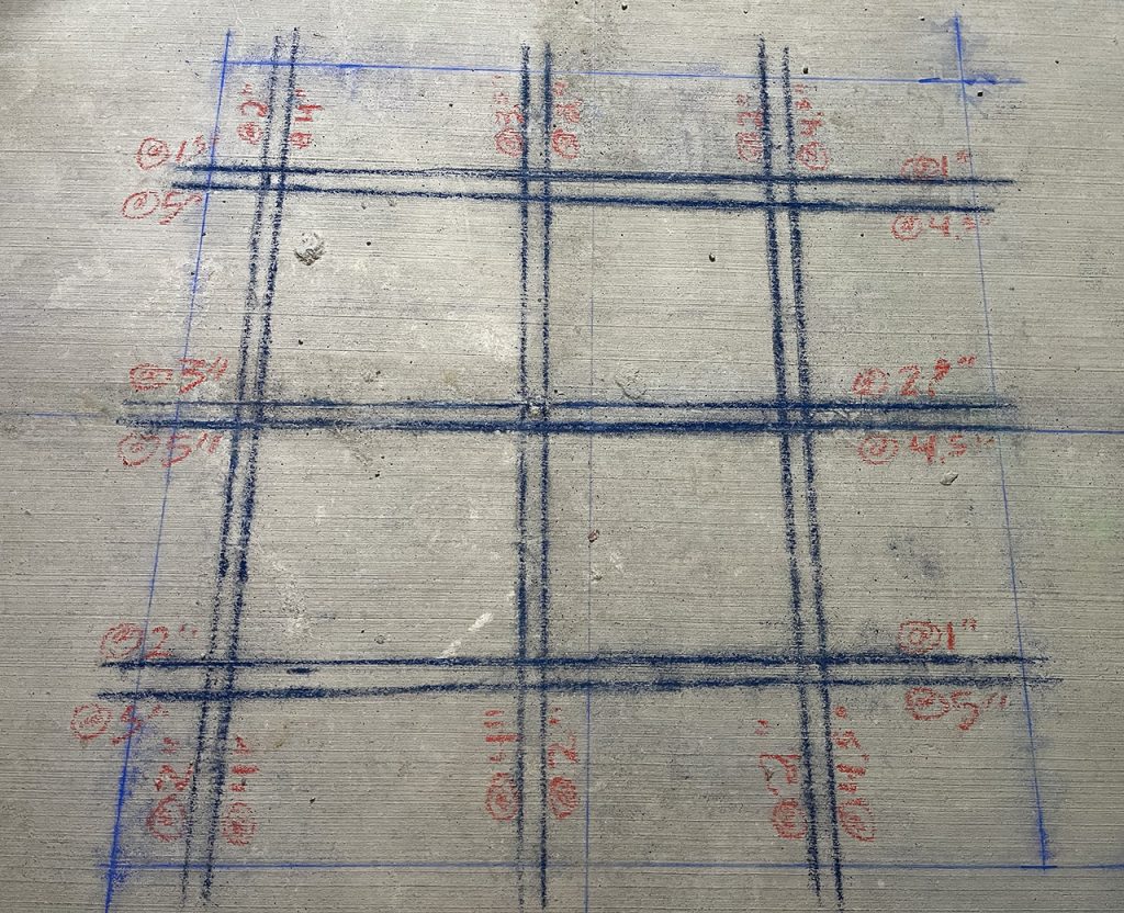 gpis gpr concrete scanning