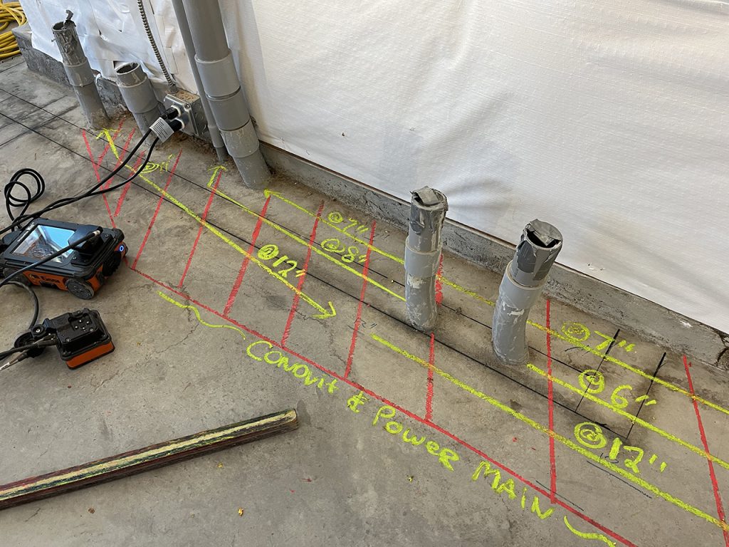 gpis gpr concrete scanning